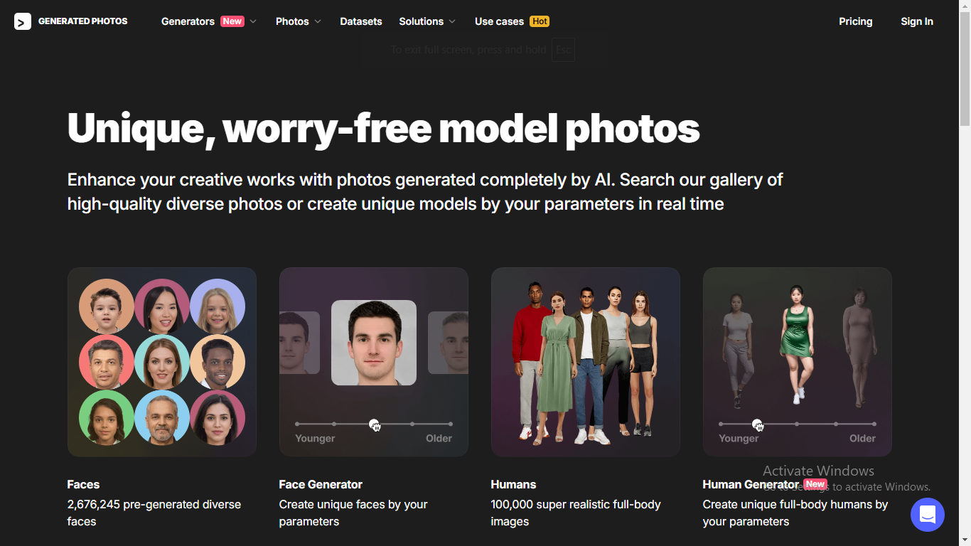 Generated Photos 1 Generated Photos