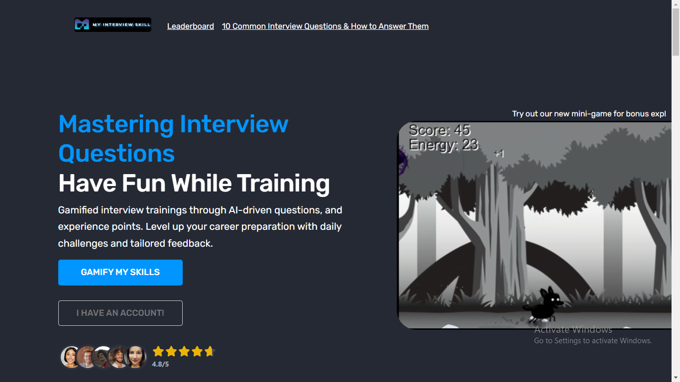 MyInterviewSkill 1 MyInterviewSkill 1