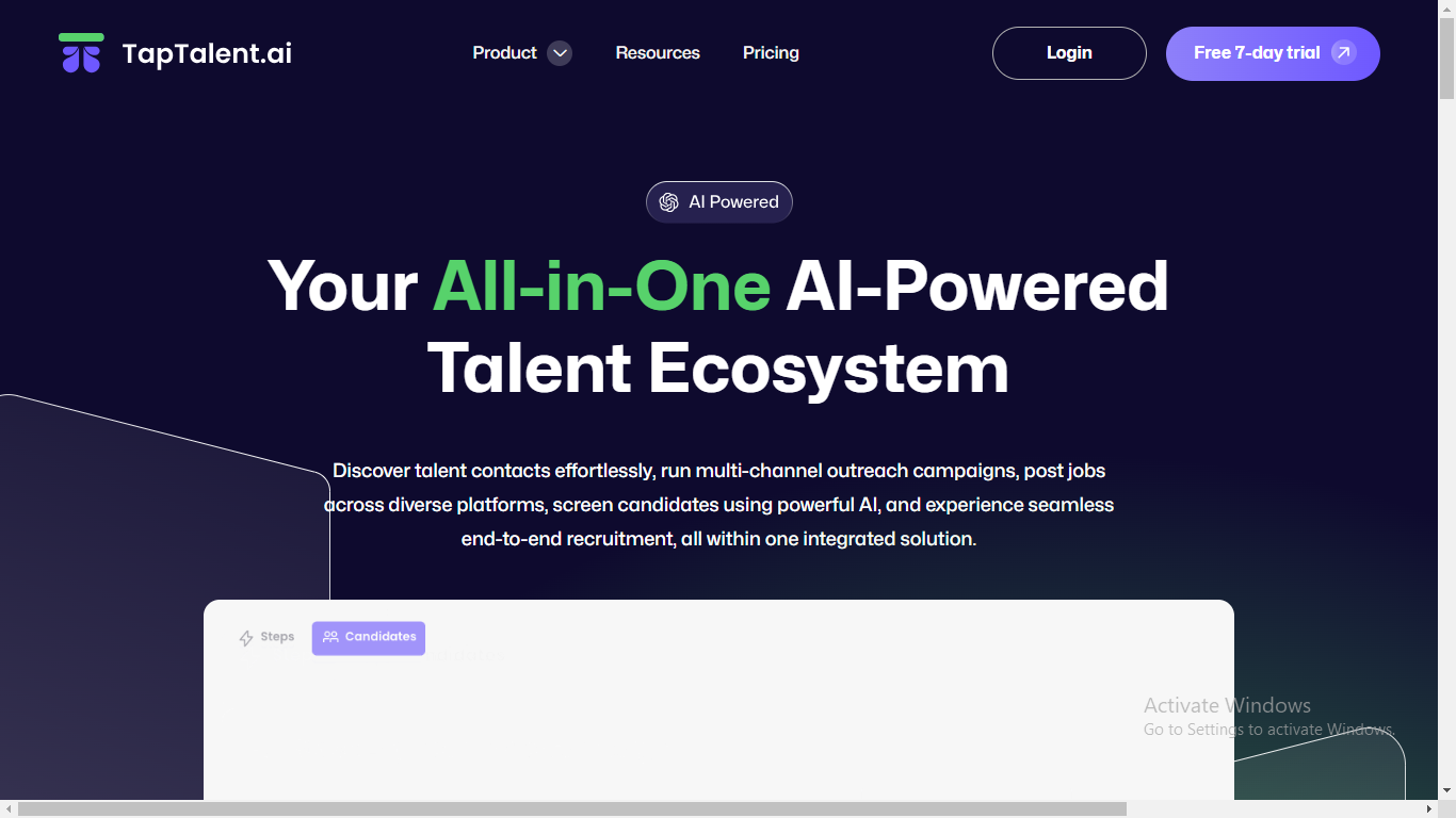 TapTalent 1 TapTalent